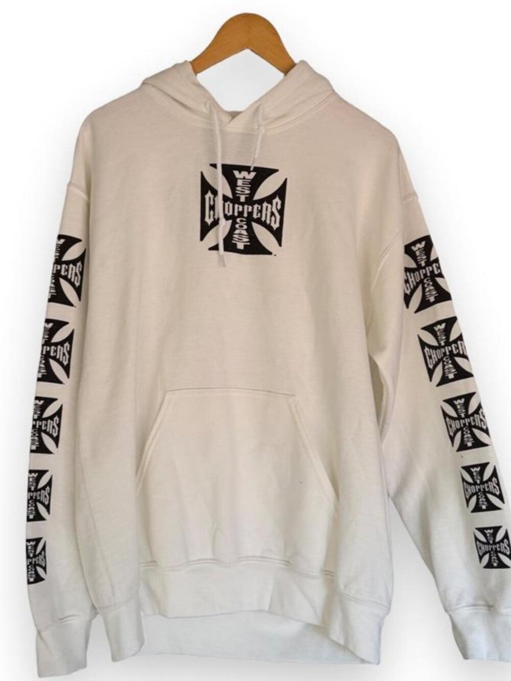West Coast Choppers White Hoodie